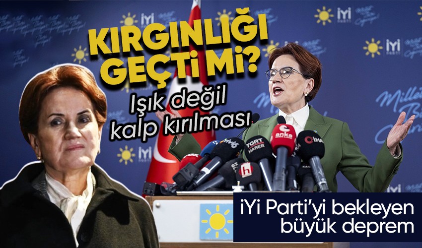 İYİ Parti Genel Başkanı Meral Akşener'in kırgınlığı geçti mi? Şimdi de parti içi deprem olacak iddiaları gündeme geldi