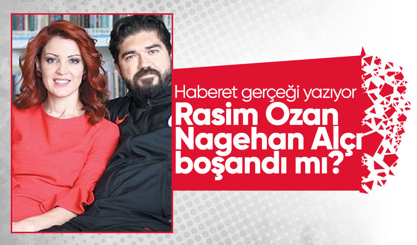 Rasim Ozan Kütahyalı ve Nagehan Alçı boşandı mı? Haberet gerçeği yazıyor Rasim Ozan Kütahyalı ve Nagehan Alçı boşandı mı? Haberet gerçeği yazıyor