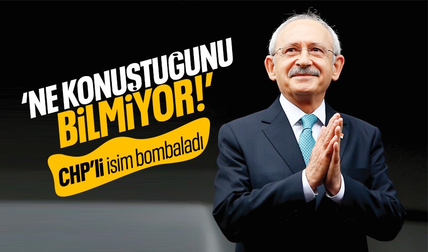 CHP'li Yılmaz Ateş'ten Kemal Kılıçdaroğlu'na sert sözler: Ne konuştuğunu bilmiyor sudan ucuz laflar ediyor