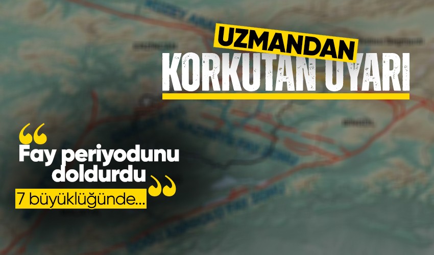Deprem uzmanı Naci Görür 'fay periyodunu doldurdu' diyerek açıkladı: 7'ye varan bir deprem üretebilir