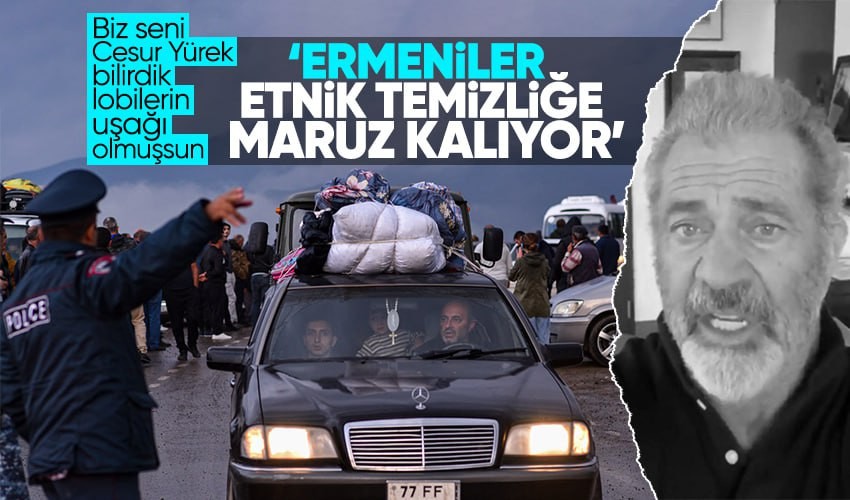 Dünya ünlü yıldız Mel Gibson Karabağ olayıyla ilgili acil yardım çağrısında bulundu! "Ermeni halkı etnik temizliğe maruz kalıyor"