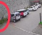 Ordu'da istinat duvarından site bahçesine düşen otomobilin sürücüsü öldü