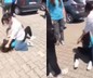 Akran zorbalığı kamerada: Saçından tutup yerde sürükledi