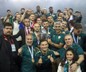 Trendyol 1. Lig şampiyonu Kocaelispor kupasını binlerce taraftarıyla birlikte kaldırdı
