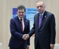 Cumhurbaşkanı Erdoğan'ın Romanya Cumhurbaşkanı ile görüştü