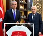TFF Başkanı İbrahim Hacıosmanoğlu Devlet Bahçeli'yi ziyaret etti