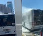 Beylikdüzü’nde metrobüsün motor kısmında çıkan yangın söndürüldü