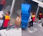 Kargo firması çalışanlarının umursamazlık seviyesi kamerada: Kolileri kamyona fırlattılar