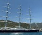 Dünyanın en büyük ve teknolojik yelkenlisi Marmaris'te