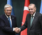 Kasım Cömert Tokayev, Cumhurbaşkanı Erdoğan'a teşekkür mesajı gönderdi