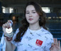 Serbest dalışta dünya şampiyonu olan Ece Akgün'ün hedefi yeni başarılar elde etmek
