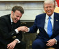 Trump yolu kapattı, Macron telefonla rica etti