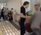 Devlet hastanesinde 2 aile arasında kavga