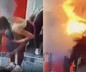 Çantasındaki taşınabilir şarj cihazı patlayan kadın alevler içinde kaldı