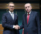 Cumhurbaşkanı Erdoğan'ın NATO temasları sürüyor: Finlandiya Cumhurbaşkanı Stubb ile görüştü
