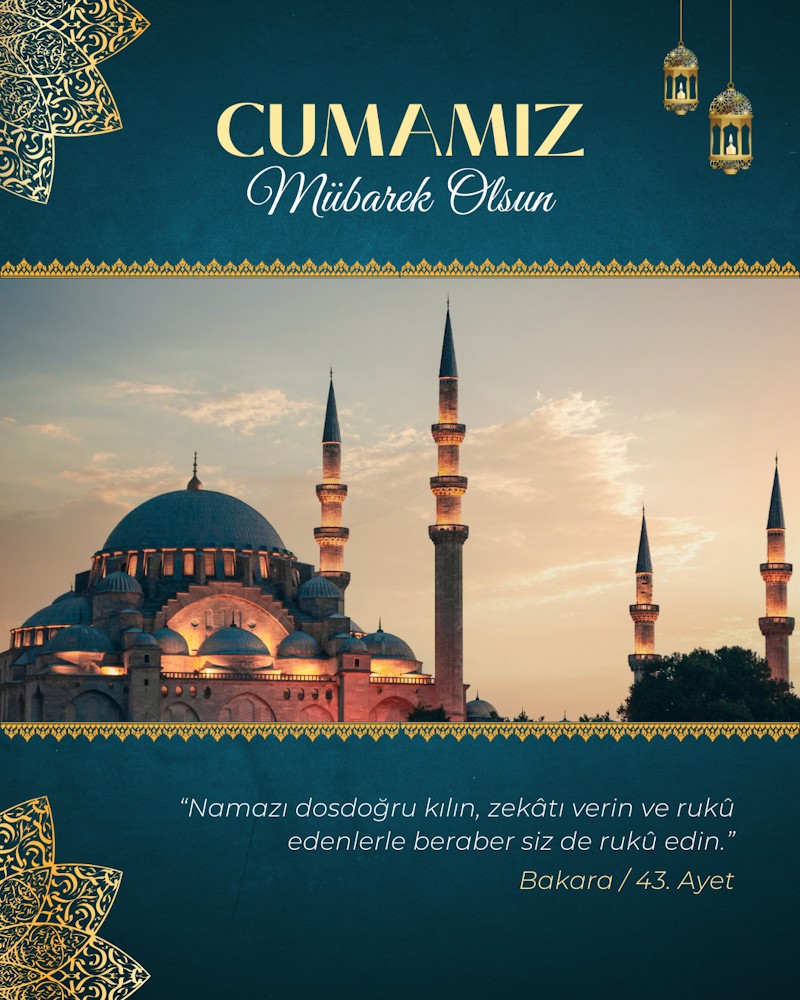 Ramazan'ın ilk cuma gününe özel en yeni, en güzel resimli cuma mesajları ve cuma sözleri